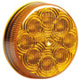 Maxxima M16280Y  2-1/2" Round Amber Clearance/Marker Light  8 LED's New Circular Pattern Image 0