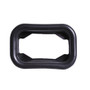 Maxxima M49700  5" x 3-1/2" Rectangular Black Vinyl Light Mounting Grommet Image 0