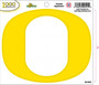Logo Products 121  University of Oregon Yellow O Sticker -  Medium Image 0
