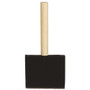 Linzer 8500-3  Foam Brush 3" with Wood Peg Handle Image 0