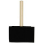Linzer 8500-4  Foam Brush 4" with Wood Peg Handle Image 0