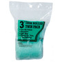 Linzer RT302  3" Trim Roller Cover with 3/8" Nap - 2 per Package Image 1