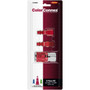 Legacy A73452D  3 Piece ColorConnex Red Type D Industrial 1/4" Body x 1/4" Quick Disconnect Coupler and Plug Kit (C20,CP20,CP21) Image 1 Legacy A73452D  3 Piece ColorConnex Red Type D Industrial 1/4" Body x 1/4" Quick Disconnect Coupler and Plug Kit (C20,CP20,CP21) Image 1