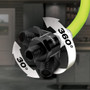 Legacy HFZ3804YW2B  Flexzilla 3/8" x 4' Swivel Whip Air Hose with 1/4" MNPT Ball swivel x 1/4" FNPT Image 3
