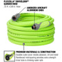 Legacy HFZG575YWS  Flexzilla SwivelGrip 5/8" x 100' Garden Water Hose Assembly with 3/4" Fittings Image 1