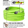 Legacy HFZG575YWS  Flexzilla SwivelGrip 5/8" x 100' Garden Water Hose Assembly with 3/4" Fittings Image 2