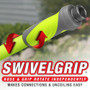 Legacy HFZG575YWS  Flexzilla SwivelGrip 5/8" x 100' Garden Water Hose Assembly with 3/4" Fittings Image 4