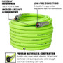 Legacy HFZG6100YW  Flexzilla 3/4" x 100' Garden Water Hose Assembly with 3/4" Fittings Image 1