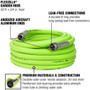 Legacy HFZG650YW  Flexzilla 3/4" x 50' Garden Water Hose Assembly with 3/4" Fittings Image 1