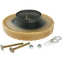 Lincoln 101053  Toilet Bowl Wax Gasket with Sleeve and Brass Bolts Image 0