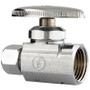 Lincoln 109355  1/2" FIP x 3/8" OD Comp Nut Standard Straight Supply Valve Stop Image 0