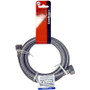 Lincoln 109585  3/8" OD Comp Nut x 1/2" FIP Stainless Steel Lavatory Supply Line - 36" Length Image 0