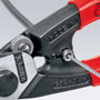 Knipex 9561-190  7-1/2" Wire Rope Cutter / Shears with Non-Slip Plastic Coated Handle (9561190) Image 2