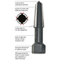 Knipex  9R4719033  Rennsteig Double Edged Screw Extractor - 3 Piece Set Image 3