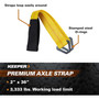 Keeper 04228  2" x 36" Premium Axle Strap with D-Rings Image 4