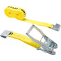 Keeper 04627  2" x 30' Heavy Duty Ratchet Tie-Down Strap with Flat Hooks Image 1