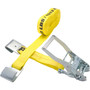 Keeper 04627  2" x 30' Heavy Duty Ratchet Tie-Down Strap with Flat Hooks Image 4