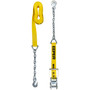 Keeper 04650  2" x 27' Heavy Duty Ratchet Tie-Down Strap with Chain Ends and Grab Hooks Image 4