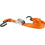 Keeper 05105  1" x 10' Cam Buckle Tie-Down Straps with Vinyl Coated S-Hooks - 4 Straps per Package Image 2