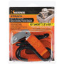 Keeper 05110  1" x 10' Cam Buckle Tie-Down Strap with Full-Size Vinyl Coated S-Hooks Image 1