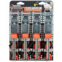 Keeper 05508-V  1" x 10' High Tension Ratchet Tie-Down Straps with Vinyl Coated S-Hooks - 4 Straps per Package Image 1