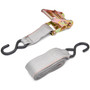 Keeper 05517  2" x 14' Ratchet Tie-Down Strap with Full-Size Vinyl Coated S-Hooks Image 1