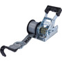 Keeper 05530  1-1/2" x 8'  Mountable Rack Ratchet Tie-Down Strap with D-Ring and Vinyl  Coated J-Hook Image 2