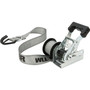 Keeper 05530  1-1/2" x 8'  Mountable Rack Ratchet Tie-Down Strap with D-Ring and Vinyl  Coated J-Hook Image 4
