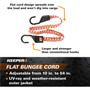 Keeper 06119  10" to 54" Adjustable-Flat  Bungee Cord Image 4