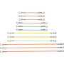 Keeper 06300  Assorted Carabiner Bungee Cords - 12 per Package Image 0
