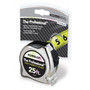 Komelon 425IEHV  Tape Measure 1" X 25' Hi-Vis Chrome Inch/Engineer Scale Image 1