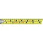 Komelon 425IEHV  Tape Measure 1" X 25' Hi-Vis Chrome Inch/Engineer Scale Image 2