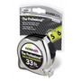 Komelon 433IEHV  Tape Measure 1" X 33' Hi-Vis Chrome Inch/Engineer Scale Image 0