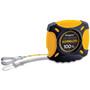 Komelon 9901  100' x 3/8" Gripper Rubber Jacket Grip Long Tape Measure Image 0