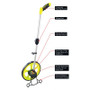 Komelon EV2825  Tape Measure 1" X 25' Hi-Vis Blade Self-Lo Image 2
