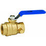 Homewerks 119-2-34  Brass Ball Valve 3/4" FPT x 3/4" FPT 500psi Quarter Turn with Drain Image 0