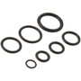PlumbCraft 7522000T  7-Piece Assorted O-Ring Seals for Sink and Faucet - Black Rubber Image 1