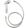 PlumbCraft 7635700  White Faucet Sprayer Head with 4' Hose Image 0