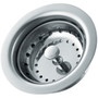 PlumbCraft 7636000N  Stainless Steel 3-1/2" Diameter Sink Strainer Basket Assembly Image 0