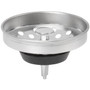 PlumbCraft 7637800T  Stainless Steel Basket Strainer for 3-1/2" Openings Image 0