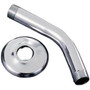 PlumbCraft 7657700T  Chrome 6" Shower Arm with Flange Image 0
