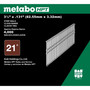 Metabo HPT 10116HPT  3-1/4" x 0.131" Smooth Shank Full Round Head Electro Galvanized Plastic Strip 21° Sheathing Nails - 4000 per Box Image 2