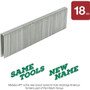Metabo HPT 11104SHPT  1-1/8" x 18-Gauge 1/4" Crown Electro Galvanized Chisel Point Finish Staples - 5000 per Box Image 3