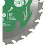 Metabo HPT  115430  7-1/4" x 24T Premium VPR Framing / Ripping Blades - 3 Per Package Image 1