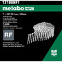 Metabo HPT 12100HPT  1" x 0.120"  Smooth Shank Full Round Head Electro Galvanized Wire Coil 16° Roofing Nails - 7200 per Box Image 2