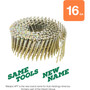 Metabo HPT 12216HPT  3" x 0.131" Full Round Head Bright Basic Smooth Shank Wire Coil Framing Nails - 4000 per Box Image 1