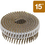 Metabo HPT 13304HPT  1-3/4" x 0.086" Plastic Sheet Electro Galvanized Ring Shank Coil Nails 6000 per Box Image 0