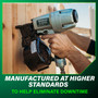 Metabo HPT 13338HPT  2-1/4" x 0.092 Full Round Head Ring Shank Electro Galvanized 15° Wire Coil Siding Nails - 3600 per Box Image 5