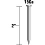 Metabo HPT 14315HPT  2" x 15 Gauge Electro Galvanized "DA" Style Angled Finish Nails - 4000 per Package Image 2