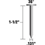 Metabo HPT 17121HPT  1-1/2" x 0.131" Heat Treated Basic Bright Smooth Shank Paper Collated Metal Connector Nails - 4000 per Package Image 1